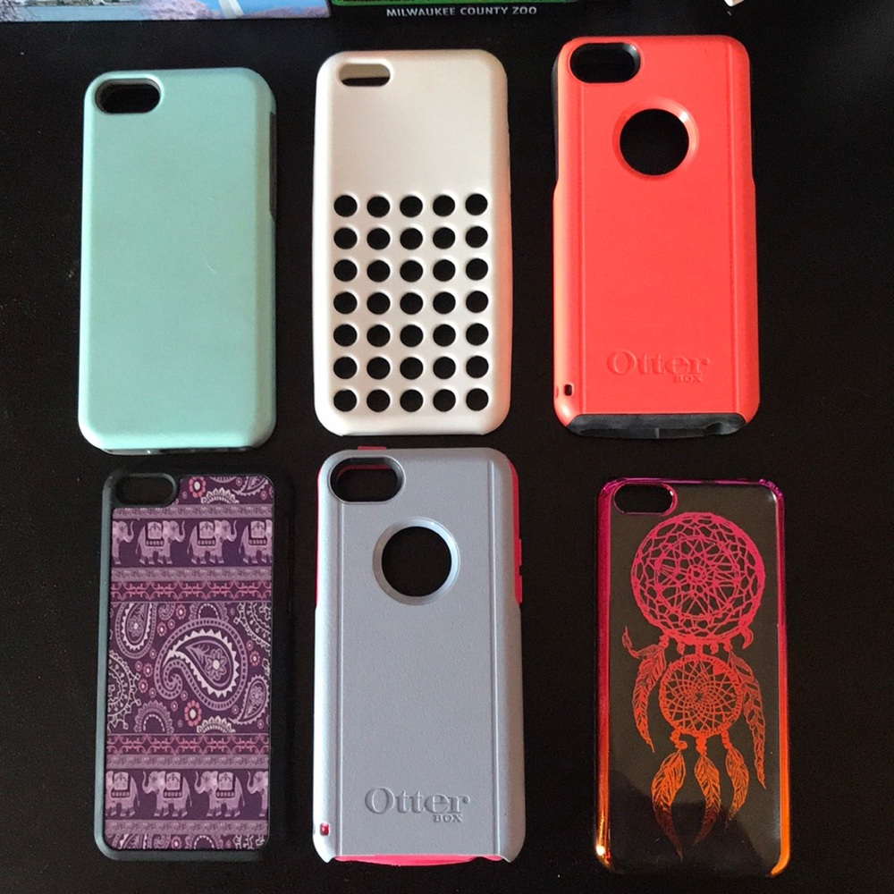Six IPhone 5C Cases